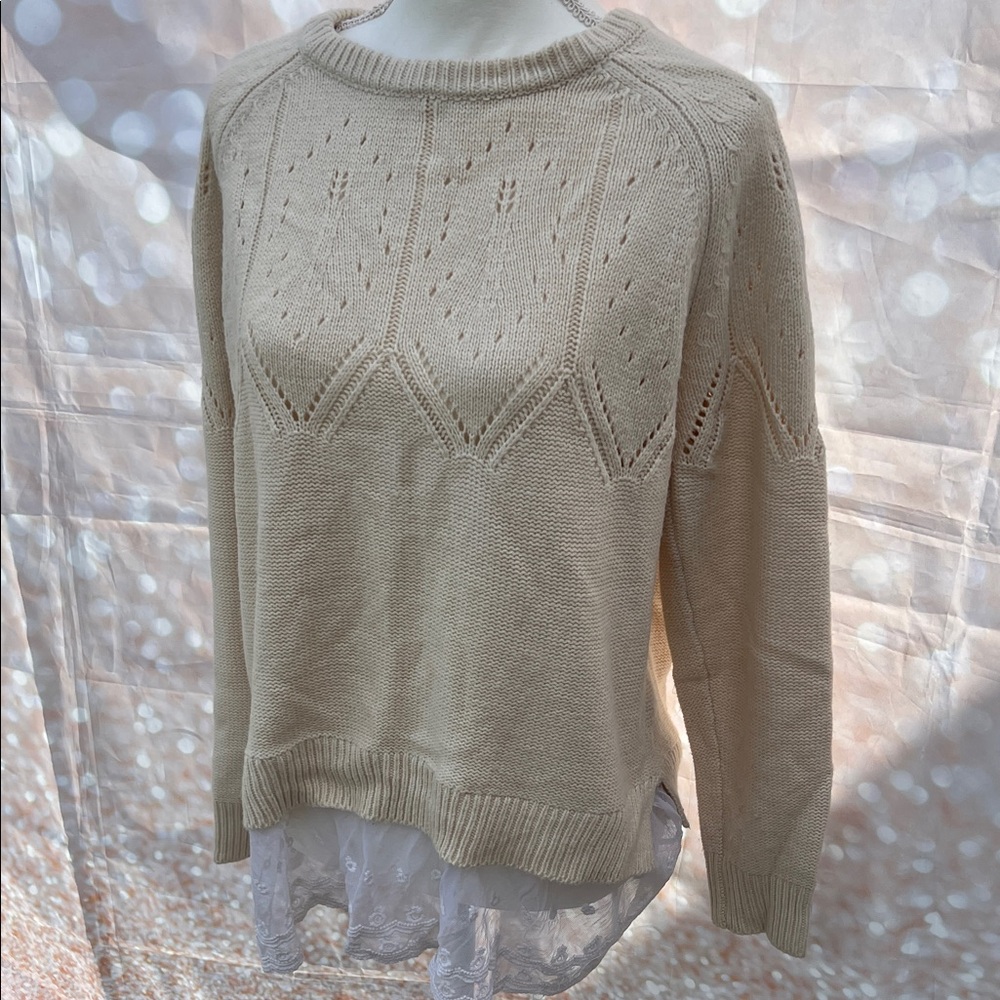 Elegant Cream Sweater